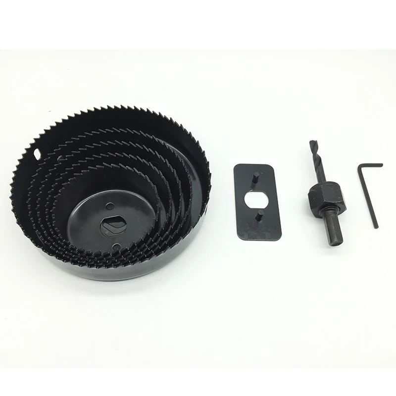 Набор сверл Mainpoint для отверстий по дереву 8 шт. набор (64-127 мм) резки дерева пластины