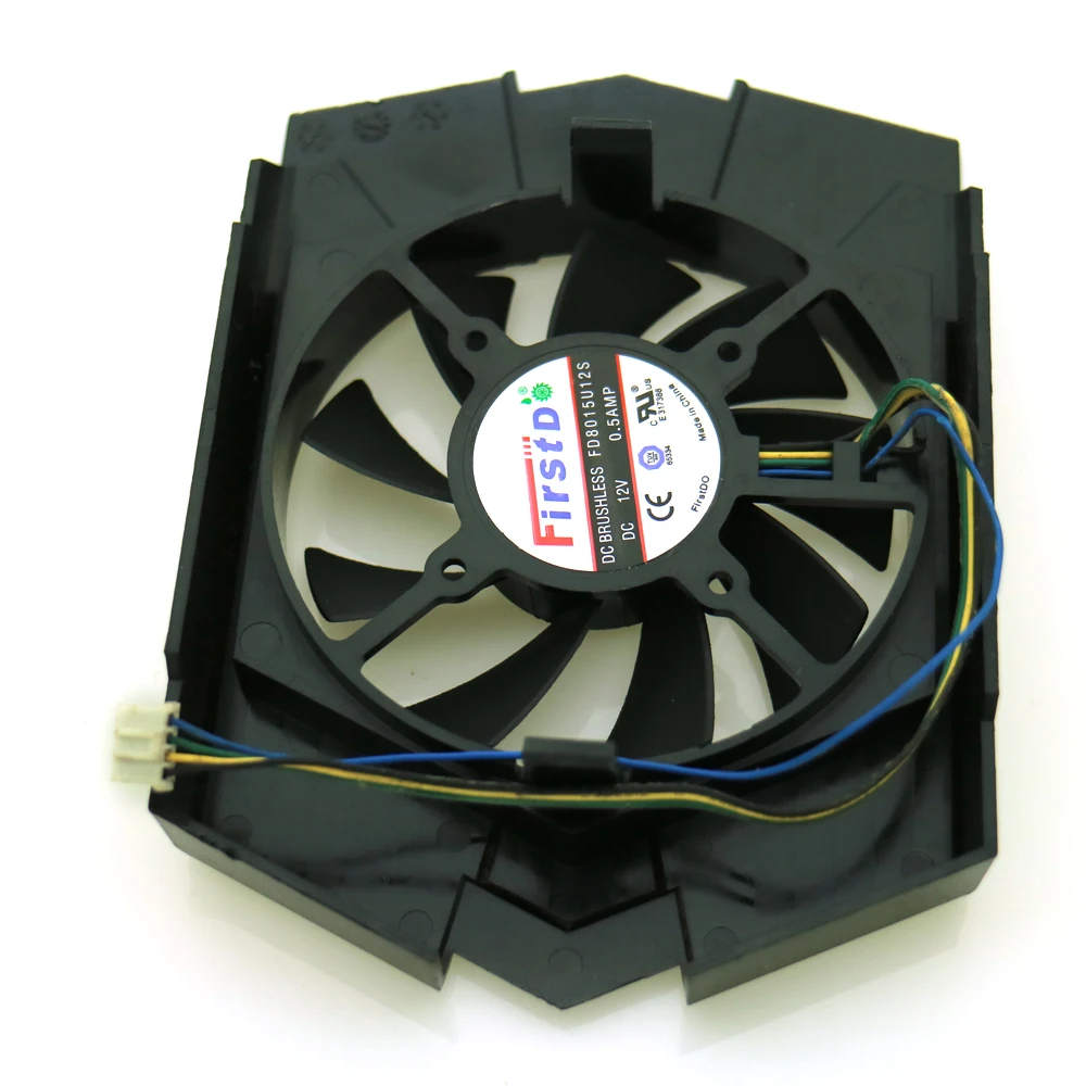 Бесплатная доставка FD8015U12S 12 В 0.5A 4Pin 31*31*31*31 мм вентилятор для ASUS GTX750TI Вентилятор
