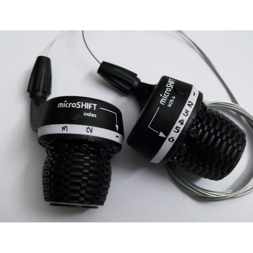 MicroSHIFT MS25-6 Твист тип Шифтер MTB Велосипед 3 x 6 Скоростей Grip Gear Shifters Trip Derailleur DIP Compatible for Shimano.