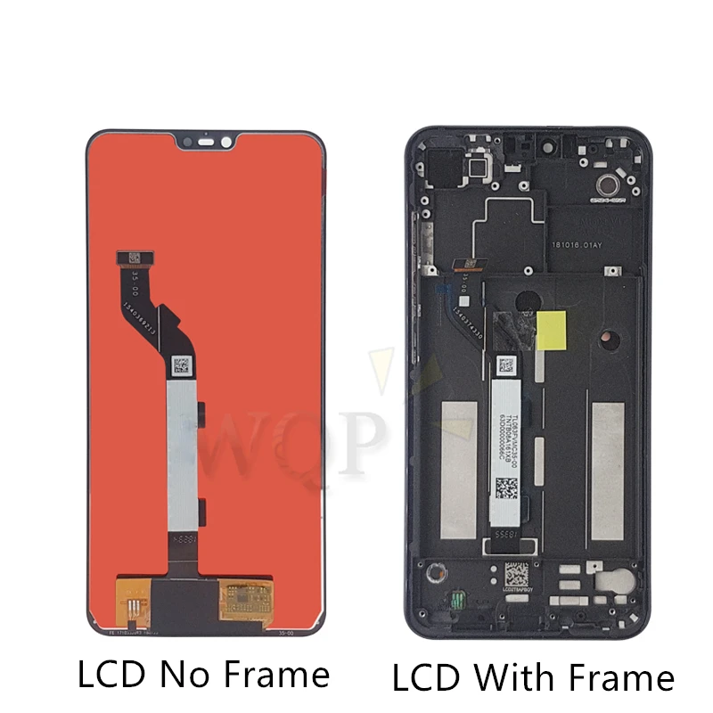 Оригинальный ЖК дисплей и рамка для Xiaomi Mi 8 Lite/ 8X 10 точечный сенсорный экран