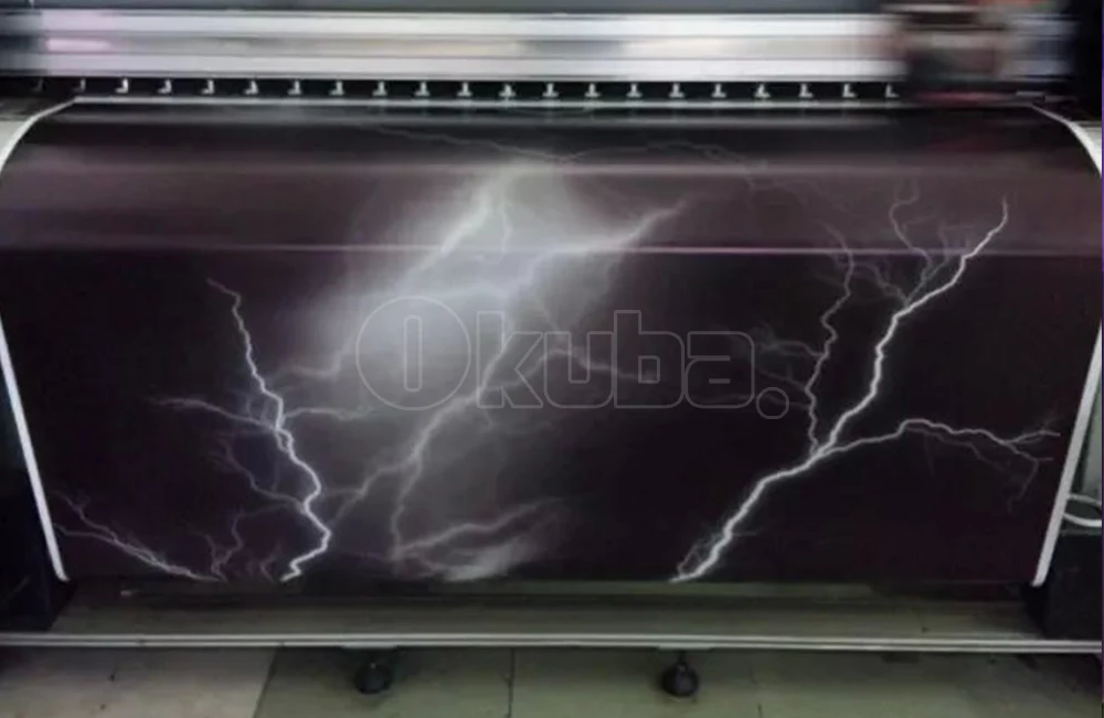 Автомобиль укладка Lightning виниловые всего тела автомобиля Стикеры камуфляж виниловая Графика камуфляж автомобиля Обёрточная бумага 1,52* возможностью погружения на глубину до 30 м/рулон