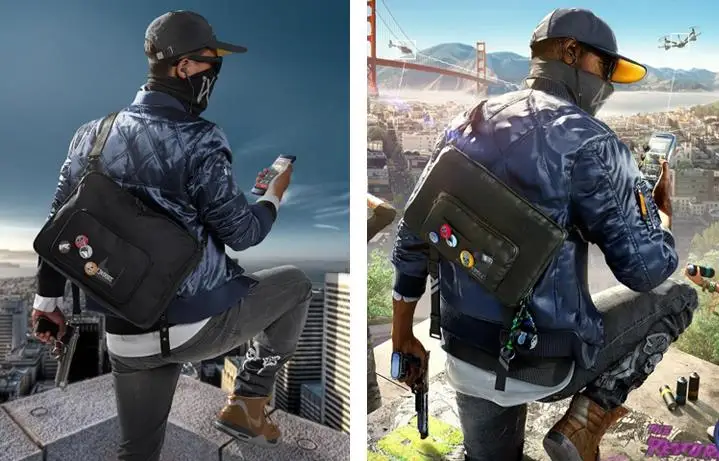 Игра Watch Dogs 2 Маркус Холлоуэй куртка с длинным рукавом Мужская Косплей зимнее