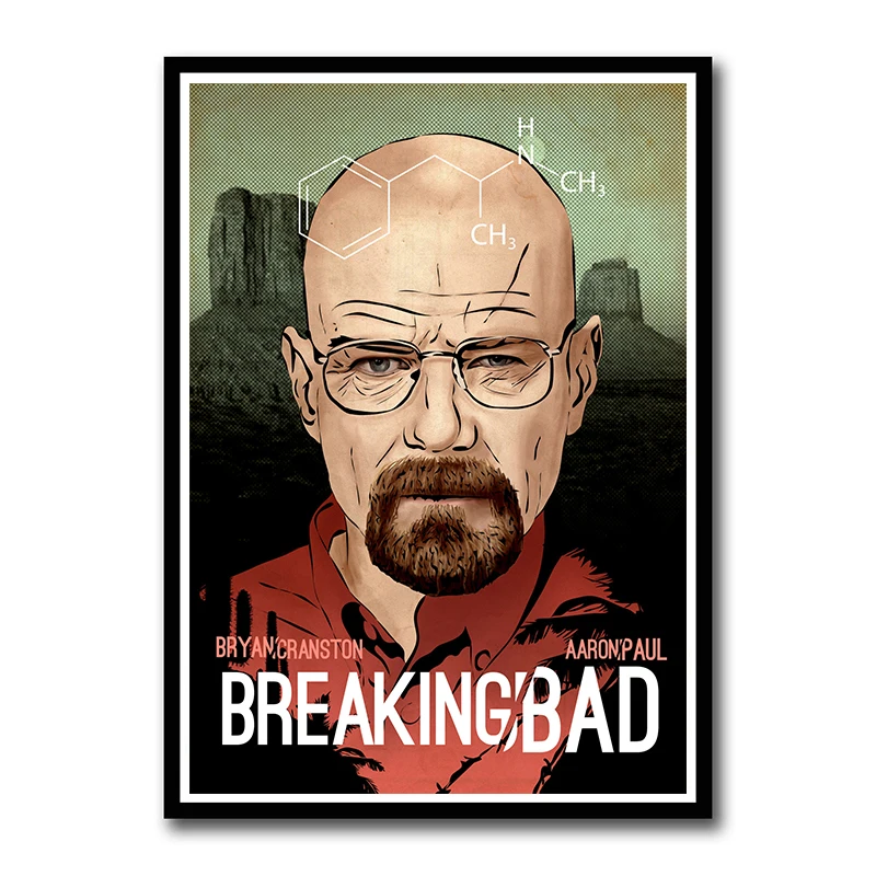 Настенная Наклейка на стену, классический американский сериал ТВ, бумажные плакаты с покрытием, Настенная картина, Современное украшение для дома, без рамки