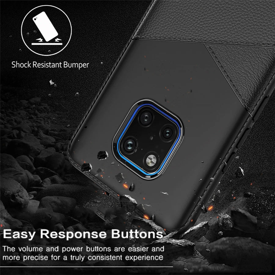 Чехол для huawei mate 20 pro huwai mate20 lite защитный чехол тонкий mate20pro бампер телефона huawey fundas