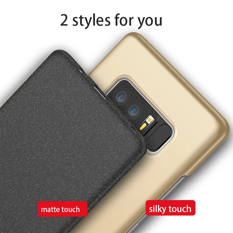 Cover For Samsung Galaxy Note 8 Case Hard PC Matte Phone Luxury Anti-fall Coque Funda Capa |