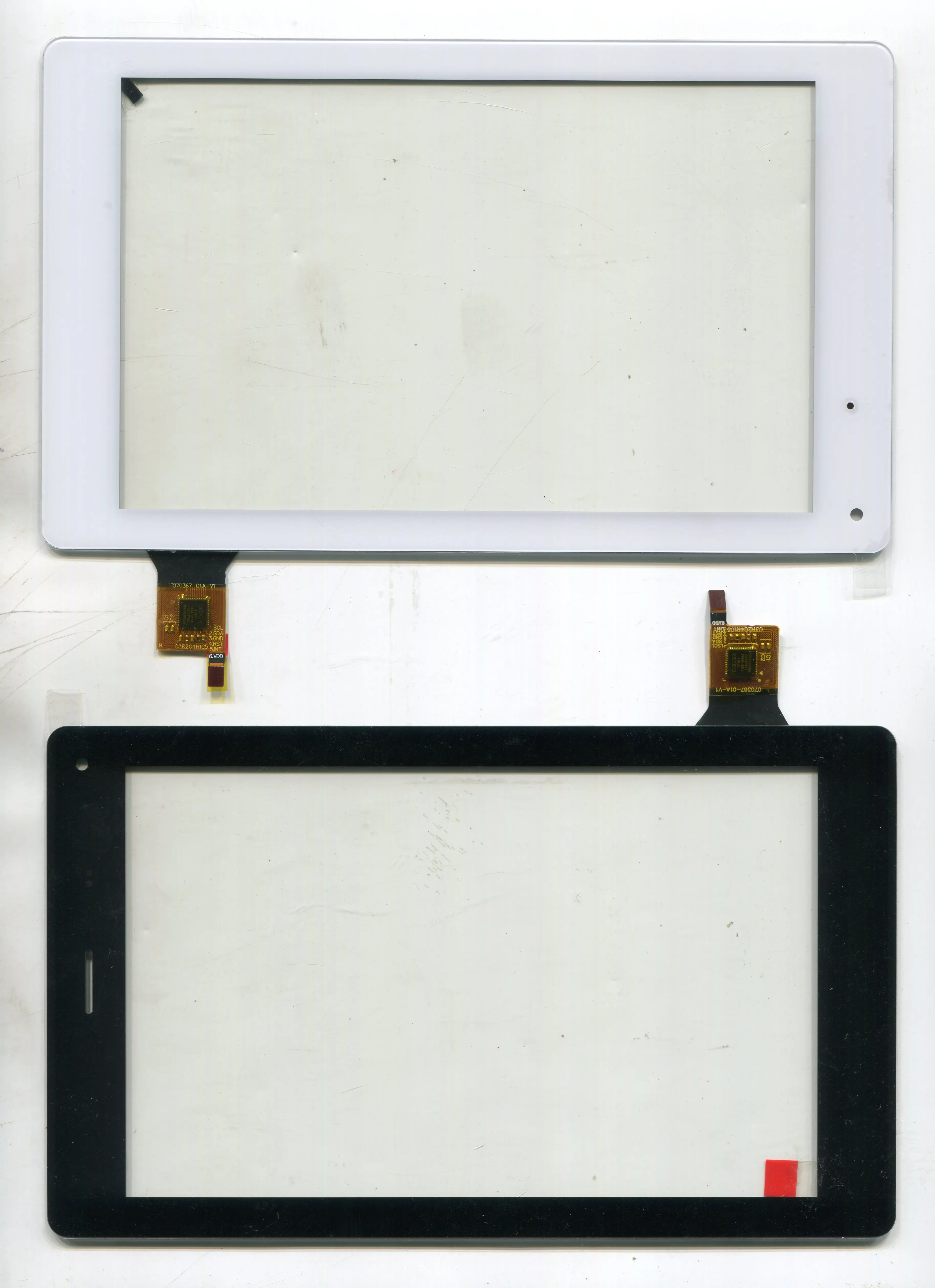 7inch for teXet TM-7055HD tablet pc capacitive touch screen glass digitizer panel 070367-01A-V1 | Tablet LCDs &amp Panels