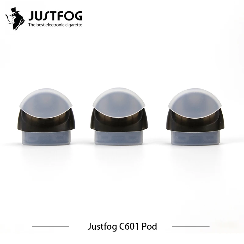 

30pcs/lot Original Justfog C601 pod for justfog C601 starter kit 1.7ml capacity top refill pod cartridge