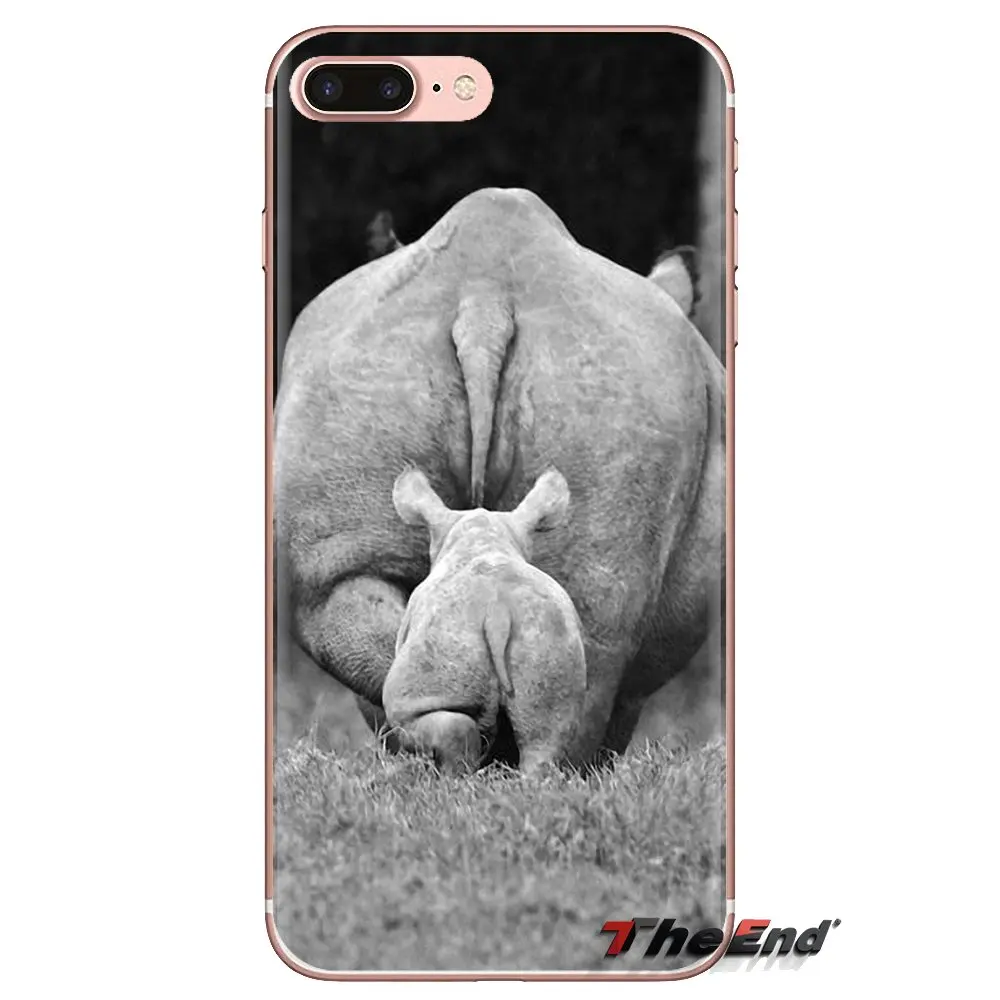 For Xiaomi Mi3 Samsung A10 A30 A40 A50 A60 A70 Galaxy S2 Note 2 Grand Core Prime Soft Transparent Covers Cute Animals Baby Hippo |