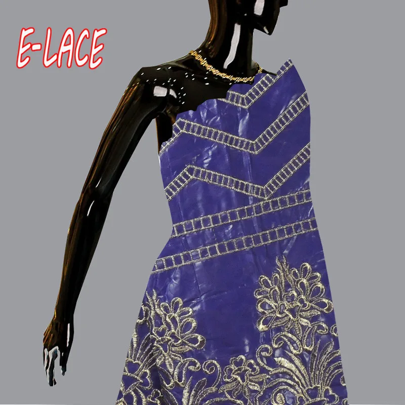 2017 New Bazin Riche Lace For Wedding 5Yards African High Quality Wine red Fabrics and Beads With French 2yard 1708b06098d25 | Дом и сад