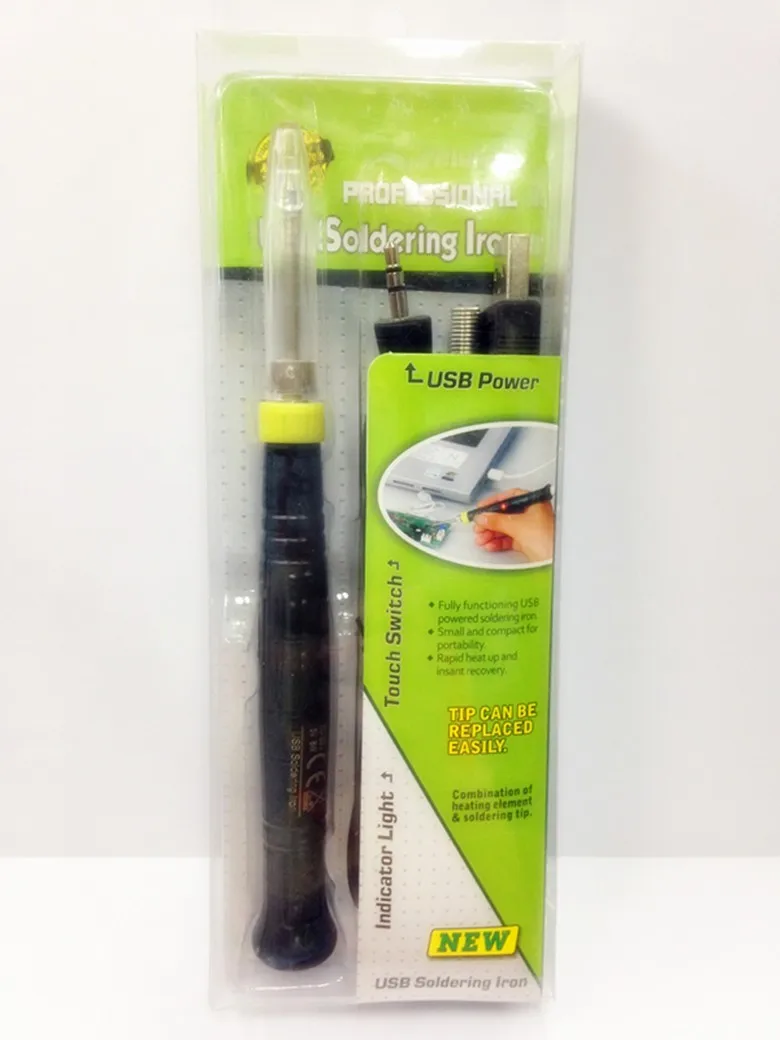 Профессиональный портативный USB-паяльник Электрический мини-паяльник с питанием