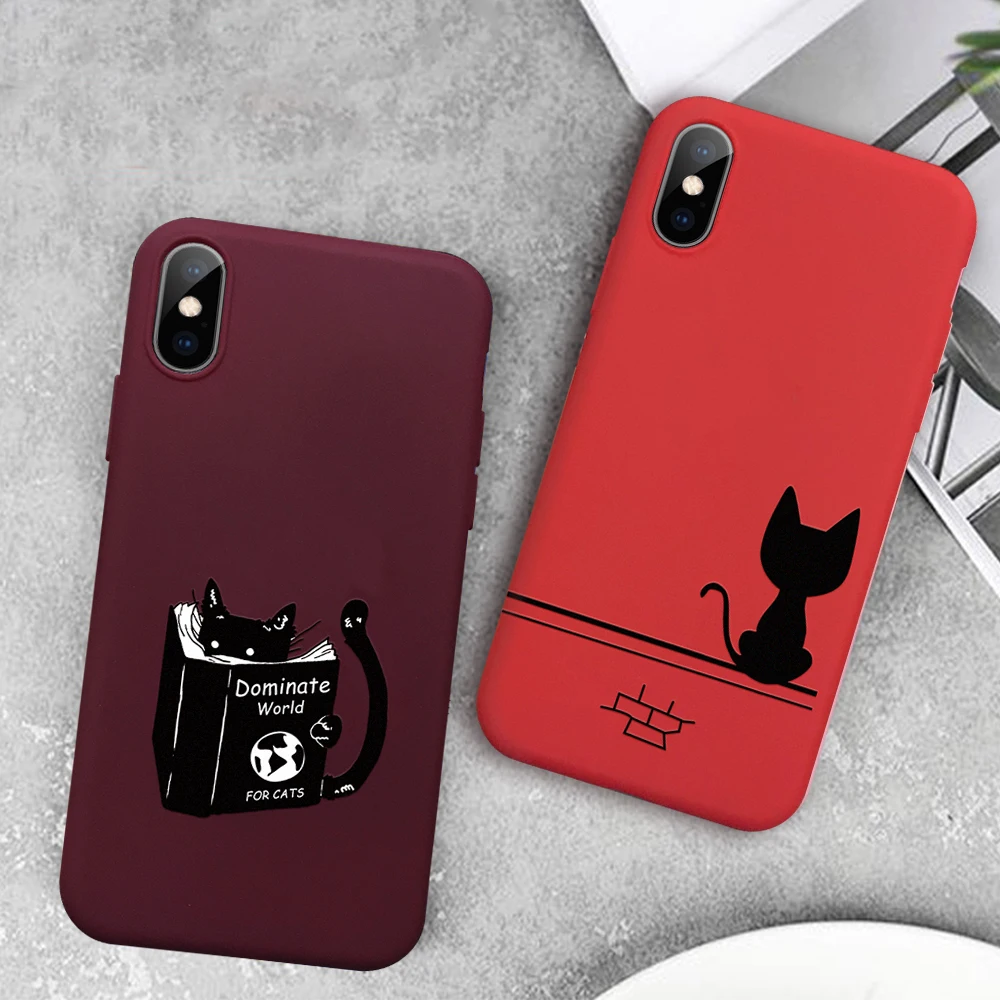 Ультратонкий Мягкий термополиуретановый чехол для iPhone 7X10 7 8 6 6s Plus XR XS MAX 5 5S SE