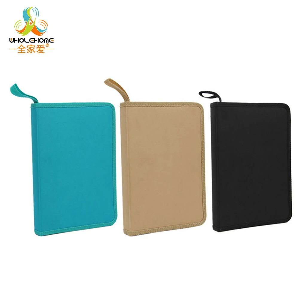 

Storage Bag Pouch For Painting School Supplies Pencil Wrap Portable Eco-Friendly Fabric Pen Case Letters Stationary 72 Pockets
