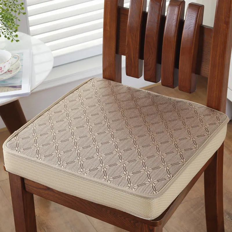 Однотонные подушки для стула толщиной 12 см обеденного 40*40 45*45 см|Подушка| |