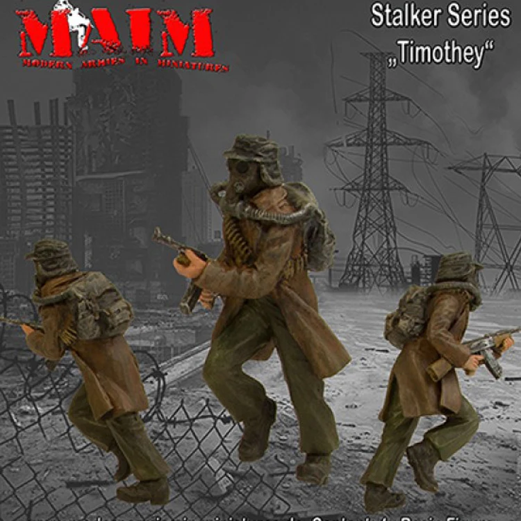 1/35 шкала Неокрашенная полимерная фигура серия сталкер коллекция Тимоти