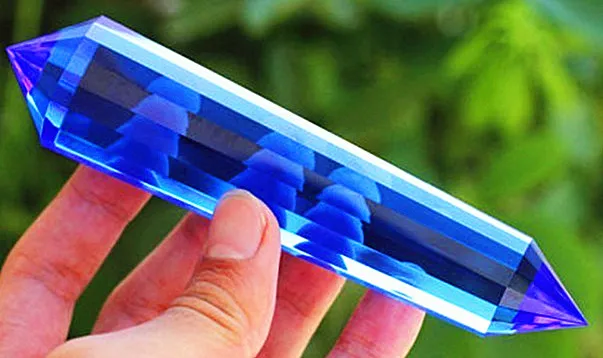18-сторонний прозрачный lemurian seed кварцевый натуральный vogel вдохновленный синим