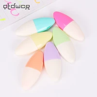 6 pcs cute kawaii 6 color mini leaf highlighter pen stationery sets office school supplies gift