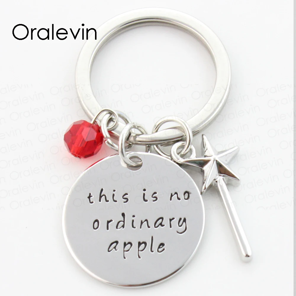 

Wholesale THIS IS NO ORDINARY Engraved Inspired Charms Keychain Gift for Her Jewelry 22MM,10Pcs/Lot,#LN269K