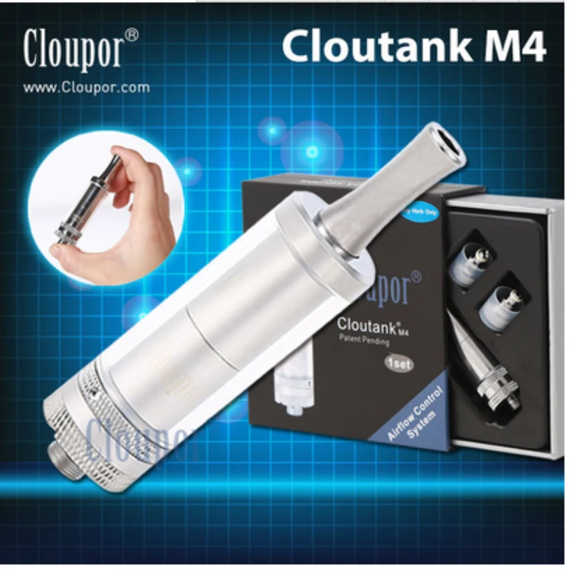 Акции Cloupor Cloutank m4 Сухой Травы Только Система Контроля Воздушного Потока Стекло