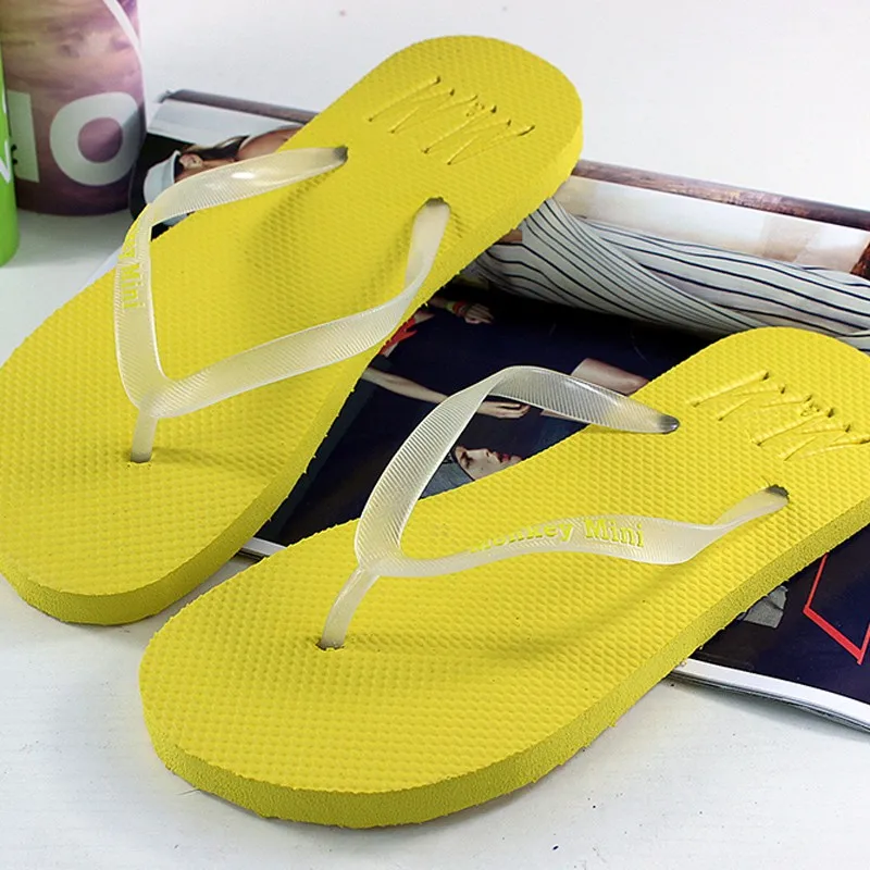 

Summer Men Flip Flops Wholesale Lovers Luminous Slippers Women Beach Flip Flops Flat Sandals Clip Toe Drag Woman Shoes