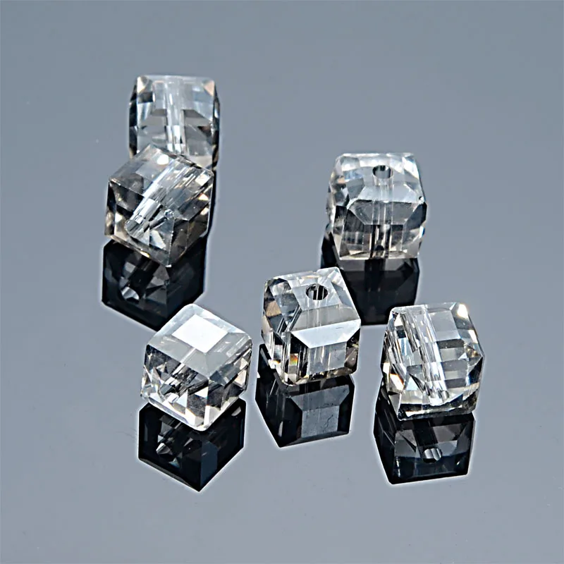 Бусины из австрийского хрусталя с гранями и отверстием для изготовления