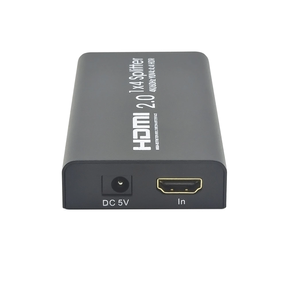 HDM2.0 аудио сплиттер HD 4 в 1 выход с разъединением HDMI коммутатор 4K60Hz AYSA-41V20 черный |