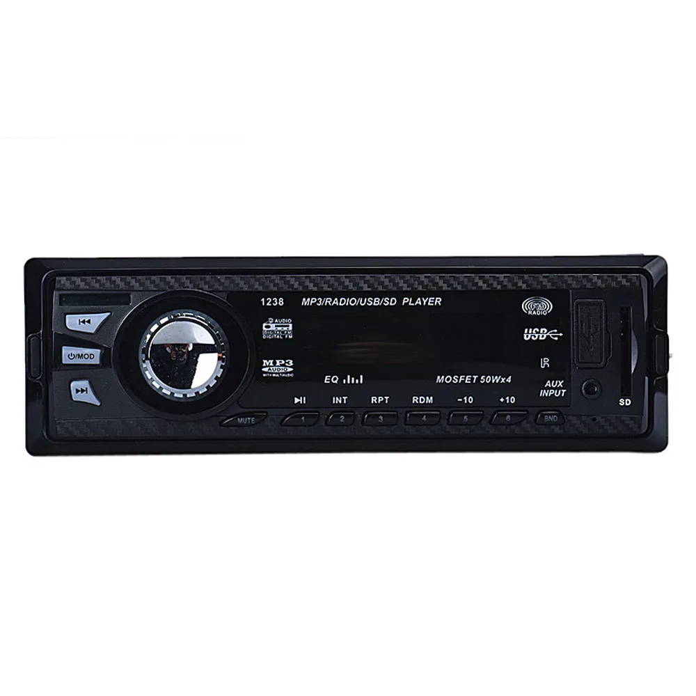 Bluetooth Авторадио 12 в автомобильный стерео радио FM Aux-IN входной приемник SD USB JSD-520 In-dash 1 din автомобильный MP3 мультимедийный плеер CA