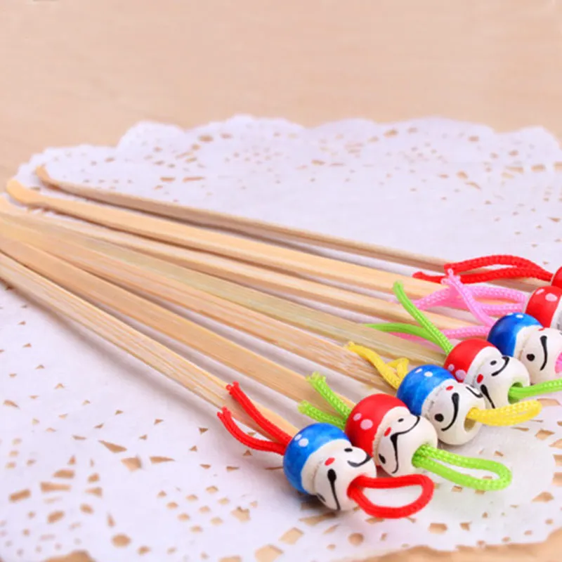 5 шт./лот средство для удаления восковых ушей ложка чистки и восков бамбуковые