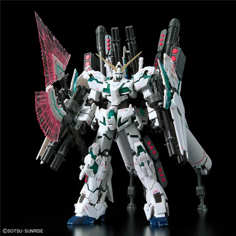 Bandai Gundam 1/144 RG полный панцири единорог GUNDAM мобильный костюм собрать модель наборы фигурки Детские игрушки