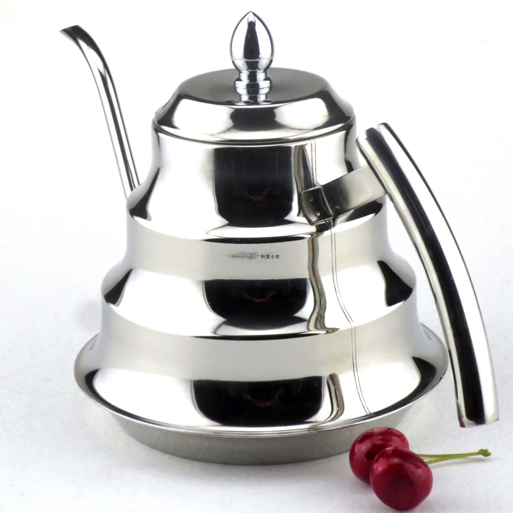 Coffee Drip Stainless Steel Kettle Tea Pot Maker Infusion Gooseneck Golden, Silver