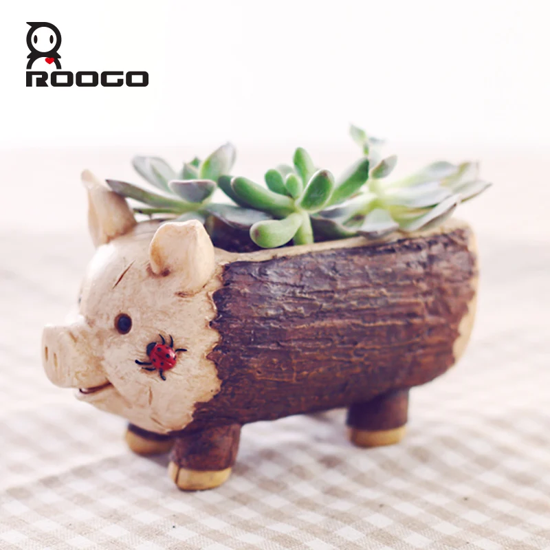 Цветочный горшок Roogo мини-горшок для суккулентов современный многоуровневый