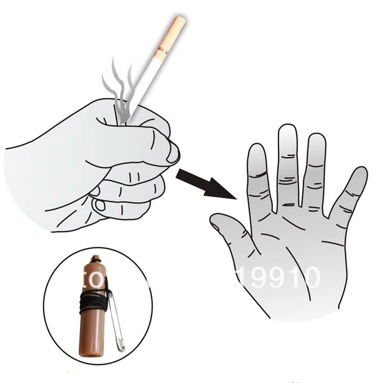 Бесплатная доставка 2 шт./лот сигареты исчезают волшебный трюк|magic tricks|magic tricks free