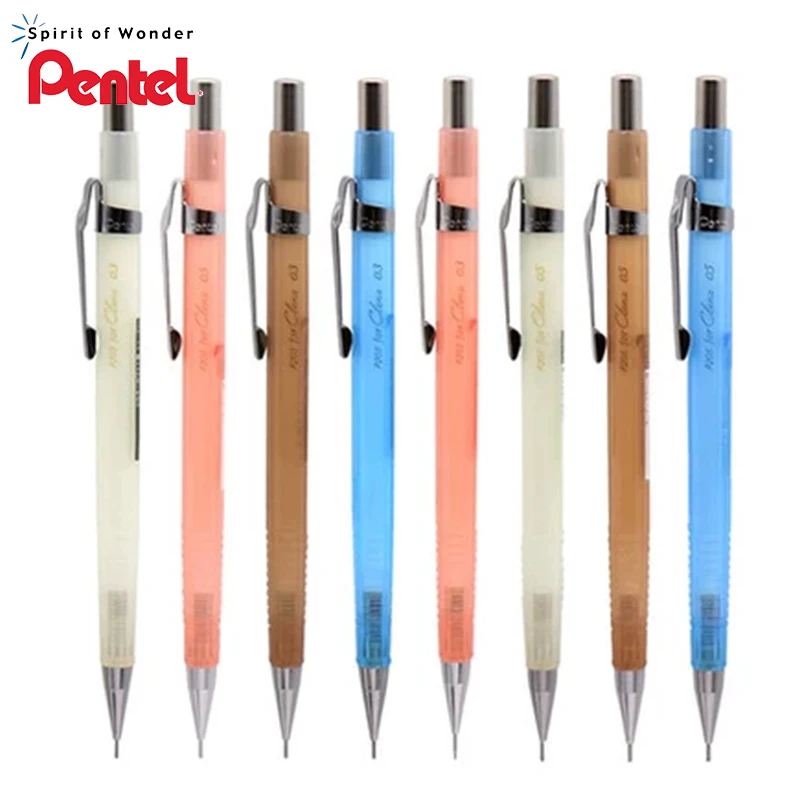 Автоматический карандаш 1cps Pentel P205CL Япония лимитированный выпуск прозрачный