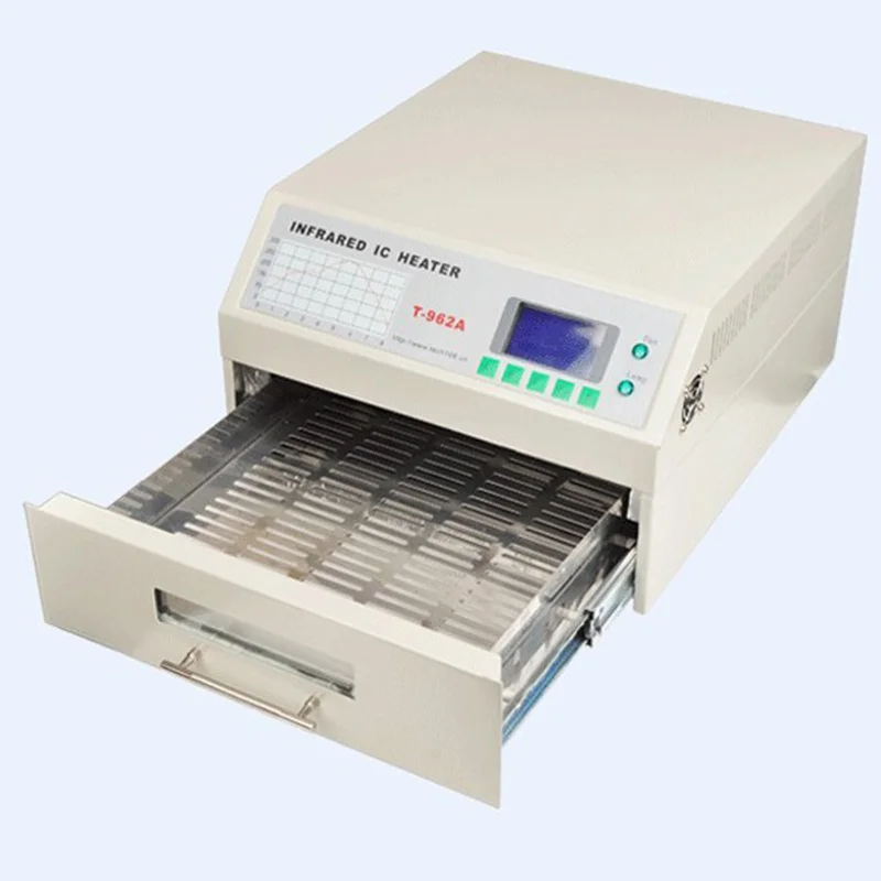 PUHUI T 962A инфракрасный IC НАГРЕВАТЕЛЬ IR Reflow печь T962A 220V 110V|reflow oven|infrared reflow oveninfrared |