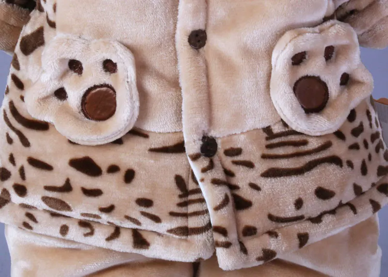 2018 Детские зимние штаны утепленные Костюмы комплект для новорожденных одежда с