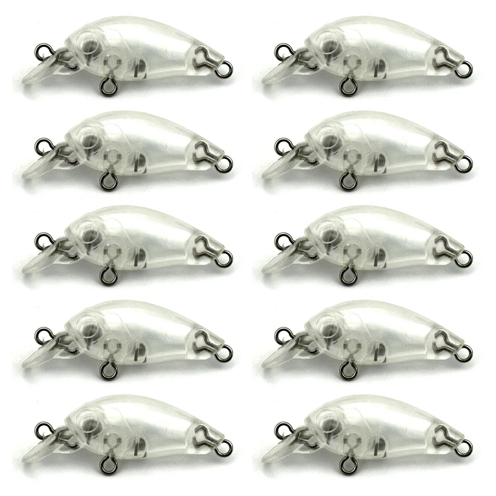 10 шт./пакет искусственные фальшивые для рыбалки приманки Бланк Crankbait