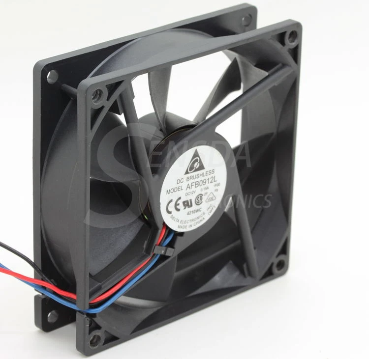 Для delta Electronics AFB0912L-R00 DC12V 0.15A 3-проводной серверный инвертор осевые вентиляторы