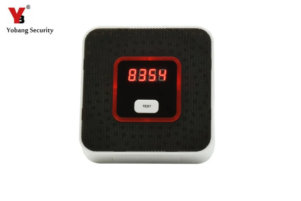 YobangSecurity Plug-in Methane and Natural Gas Detector Alarm Sensor Leakage with Digital Display | Безопасность и защита