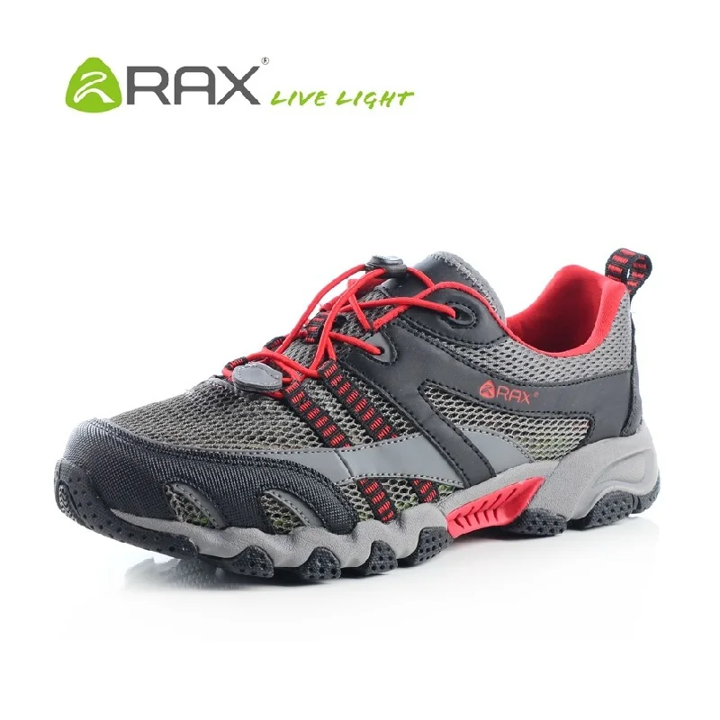 Rax hiking обувь Для мужчин Upstream дышащий быстрое высыхание Рыбалка вброд кроссовки