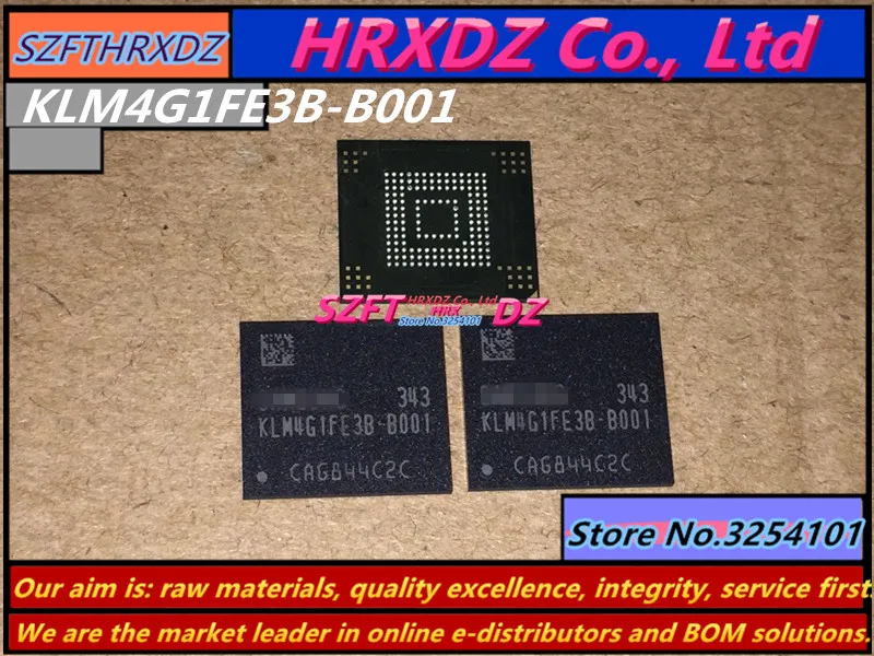 

SZFTHRXDZ 100% new original 5pcs KLM4G1FE3B-B001 BGA KLM4G1FE3B B001