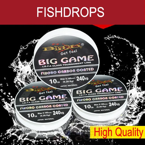 Фторуглеродная нейлоновая рыболовная леска японский импортный материал прочная