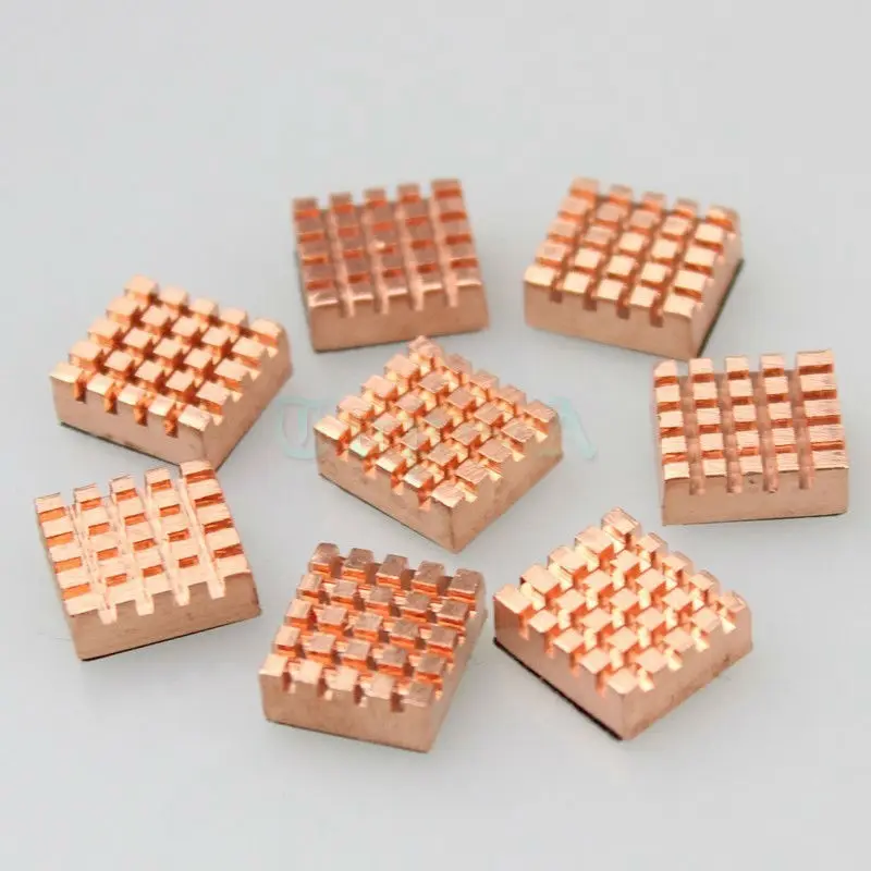40 шт. теплоотвод из чистой меди 13x12x5 4 мм|heat sink radiator|copper heatsinkpure copper heatsink |
