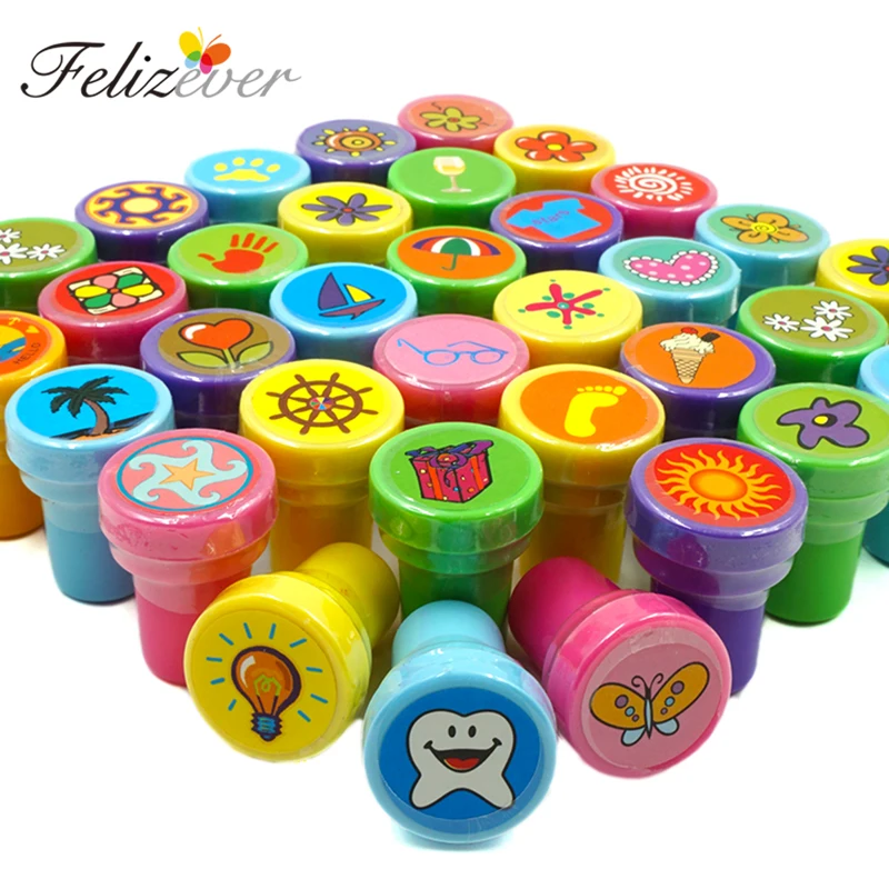 

36PCS Self-ink Stamps Kids Birthday Party Favors for Birthday Giveaways Gift Toys Boy Girl Christmas Goodie Bag Pinata Fillers