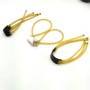 Мощная Рогатка с 6 бантами для охоты, стрельбы, рыбы, кемпинга, путешествий, набор принадлежностей