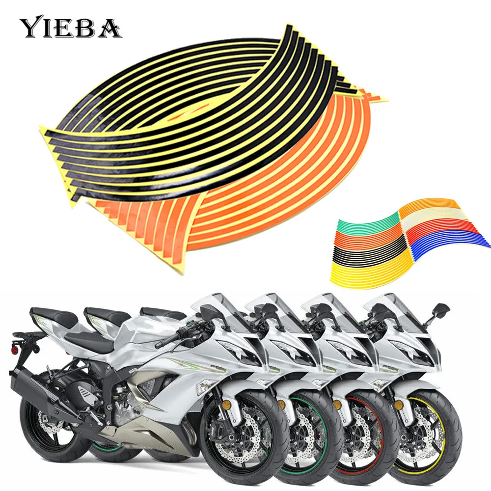 Водостойкие светоотражающие наклейки для мотоциклов VFR800 CBR125R GT250R GT650R VERSYS 650cc
