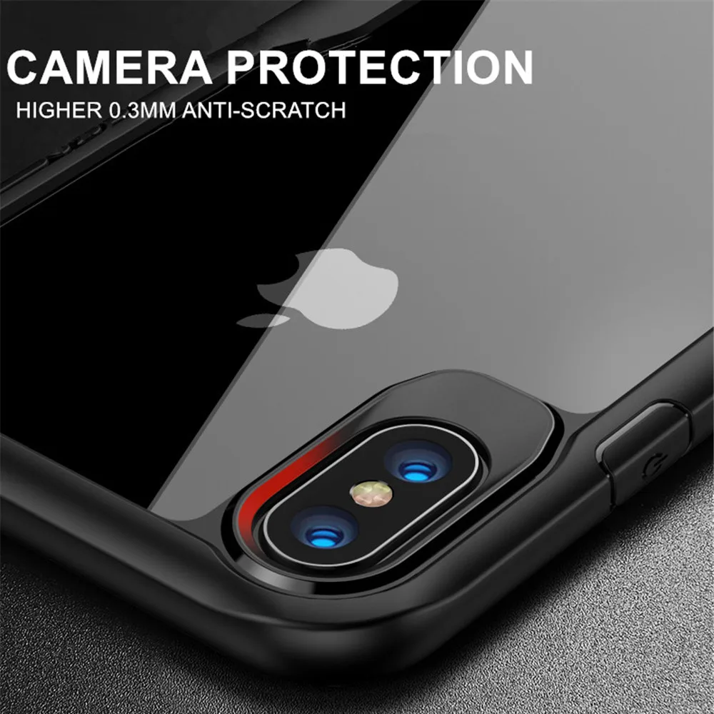 Телефон чехол для iPhone 5 5S SE 6 6S 7 8 Plus X XR XS Max чехол s полная защитная Броня задняя крышка для iPhone XR прозрачный чехол