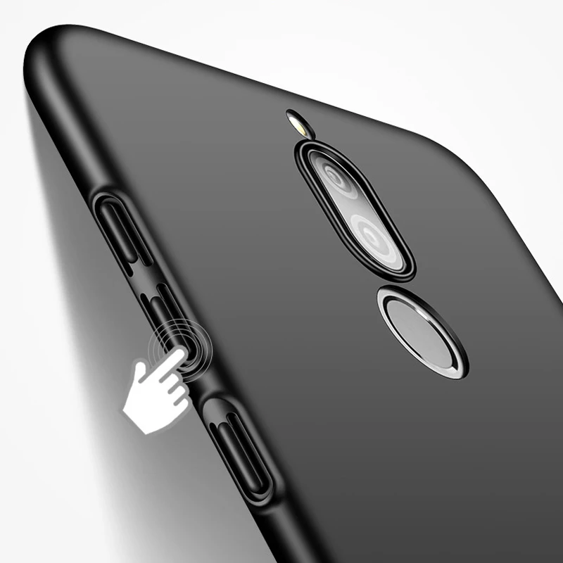 Чехол, чехол, чехол для Huawei mate 10 lite Коврики 10 pro 10pro Nova 2i 10 lite Жесткий ПК на роскошный простой, матовый чехол для телефона, защитный задний футляр, Etui