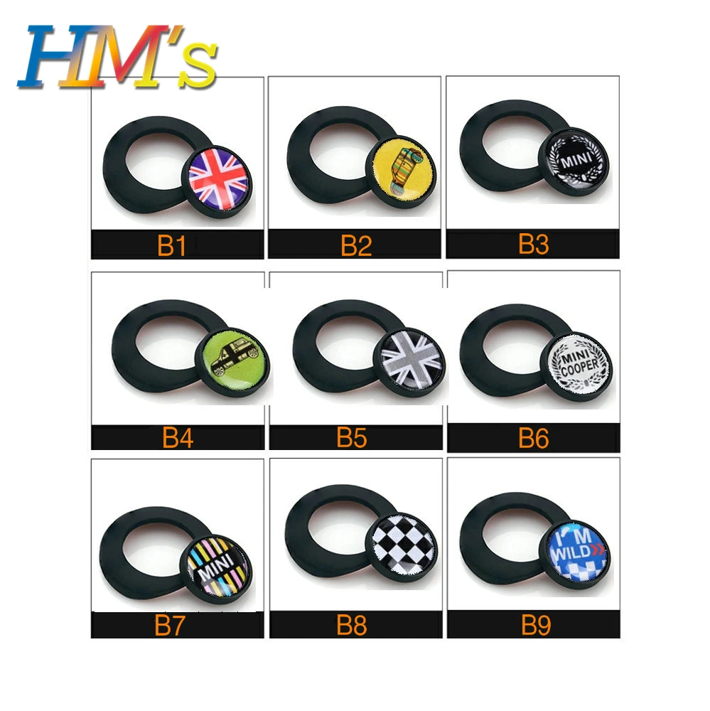 Для MINI Coutryman R56 R55 R57 R58 R59 R61 R60 Clubman автомобильный Стайлинг кнопка Start Stop наклейка крышка для MINI Cooper аксессуары