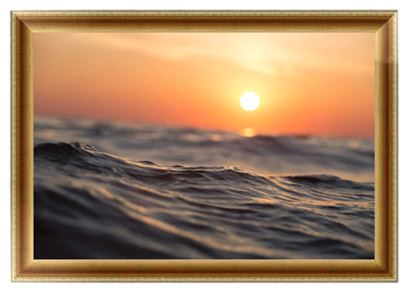 5D DIY Diamond Painting sea Scenery Cross Stitch Landscape Diamond Embroidery Resin Needlework Home Decor love gift