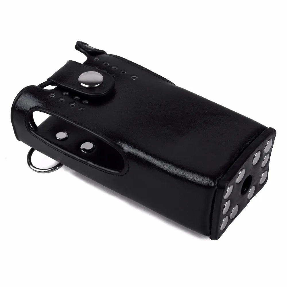 Leather Carrying Case with Belt Clip & Strap for Motorola GP328 GP340/HT750/HT1250 EP450 walkie talkie for Motorola GP328 cases
