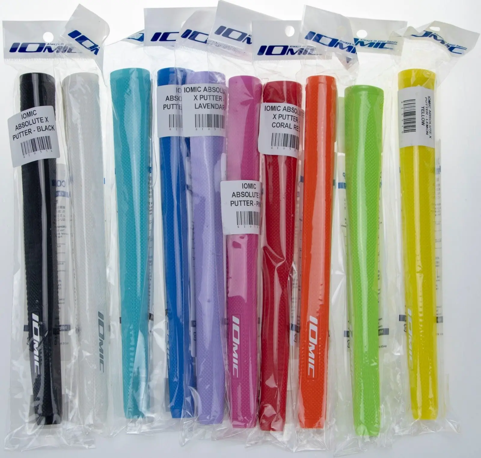 IOMIC абсолютный-X putter grip TPE материал Высокопроизводительные ручки для гольфа 10 цветов на выбор